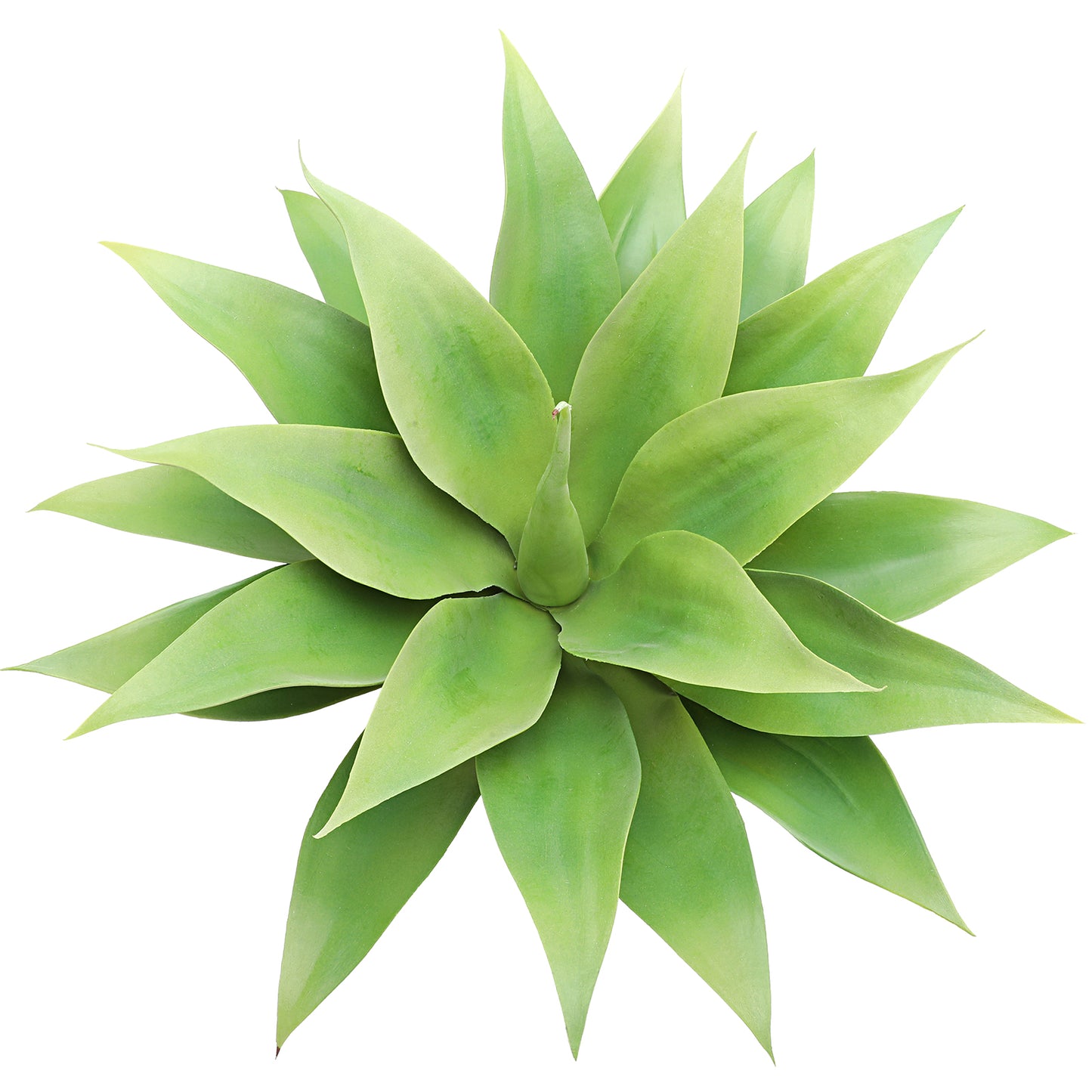 BANNINEO Artificial Agave Succulent Plant 18 Inches, 100% Natural Looking Artificial Greenery Plant Tall Faux Succulent Agave with Realistic Stems, Artificial Plant for Indoor Outdoor Decor