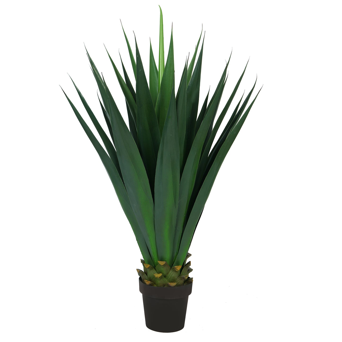 BANNINEO Artificial Agave Plant，41’Large Faux Agave Plant，Fake Outdoor Plants Yard Garden Decor,Yucca Floor Plants for Home &Office Decor,UV Resistant